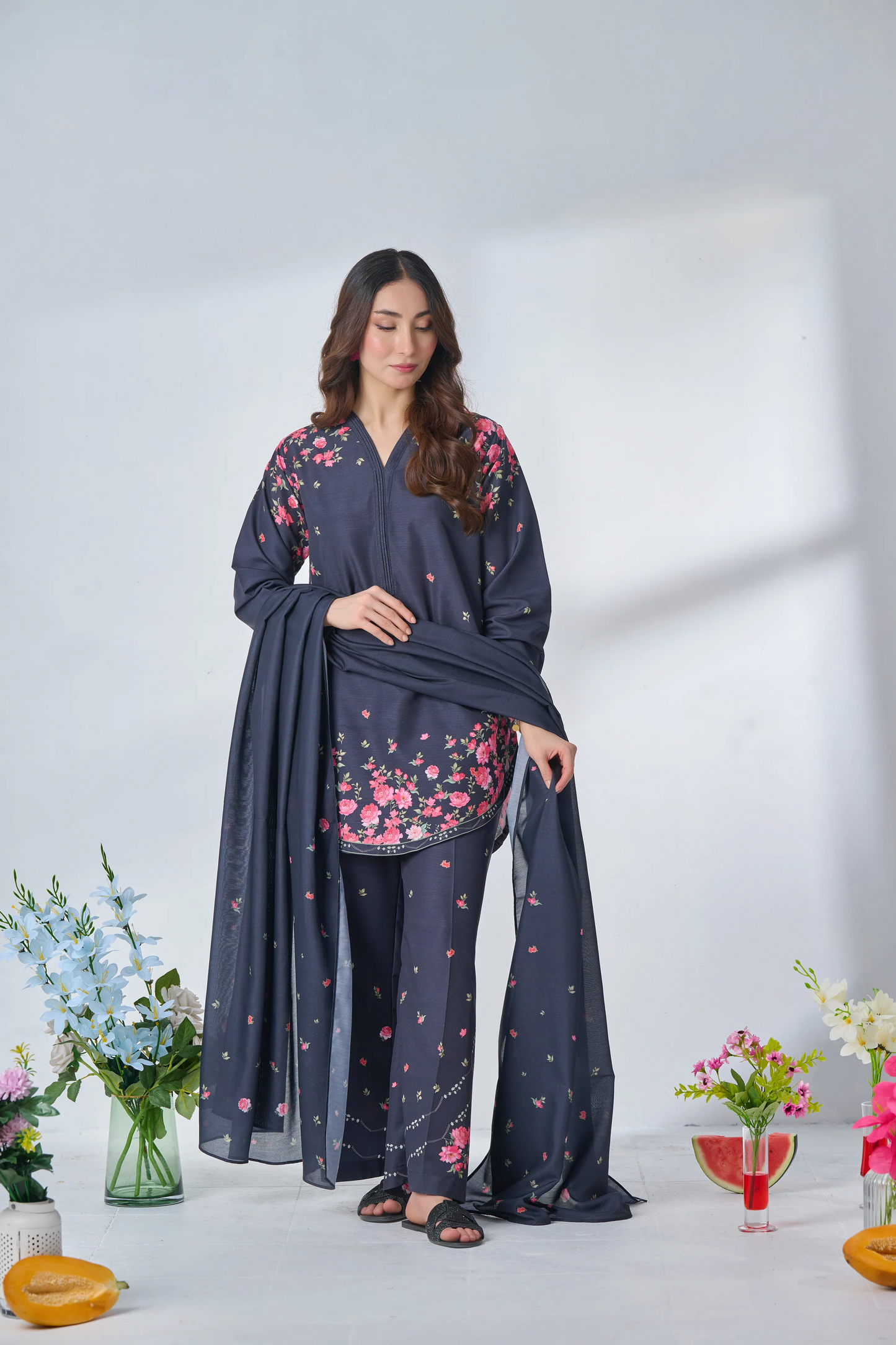 Ornabelle Kurta Set With Dupatta